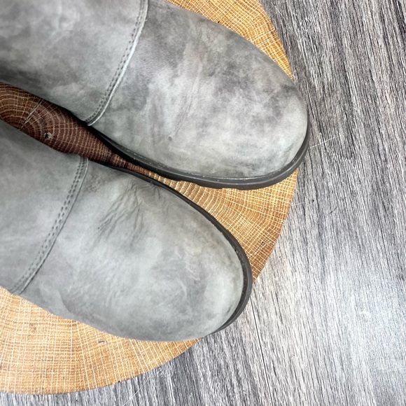 *Sorel | Emelie Leather Chelsea Boots in Taupe Size 7.5 - Picture 15 of 16